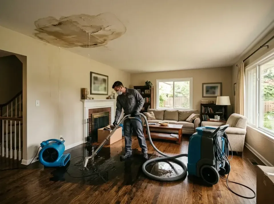 attic-pipe-burst-ceiling-drip-008 — frequently asked questions, Water Damage Restoration & Carpet Care in Wyboo, SC